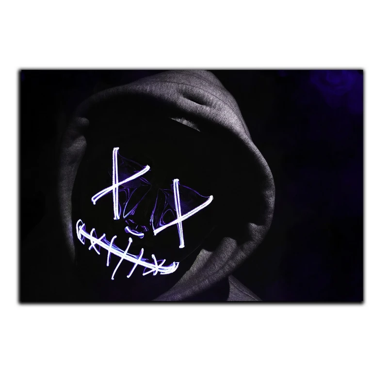 تابلو شاسی بکلیت طرح فانتزی ماسک مدل SH-S5667