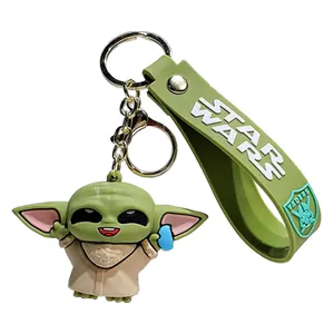 جاکلیدی مدل بیبی یودا طرح Starwars کد 01