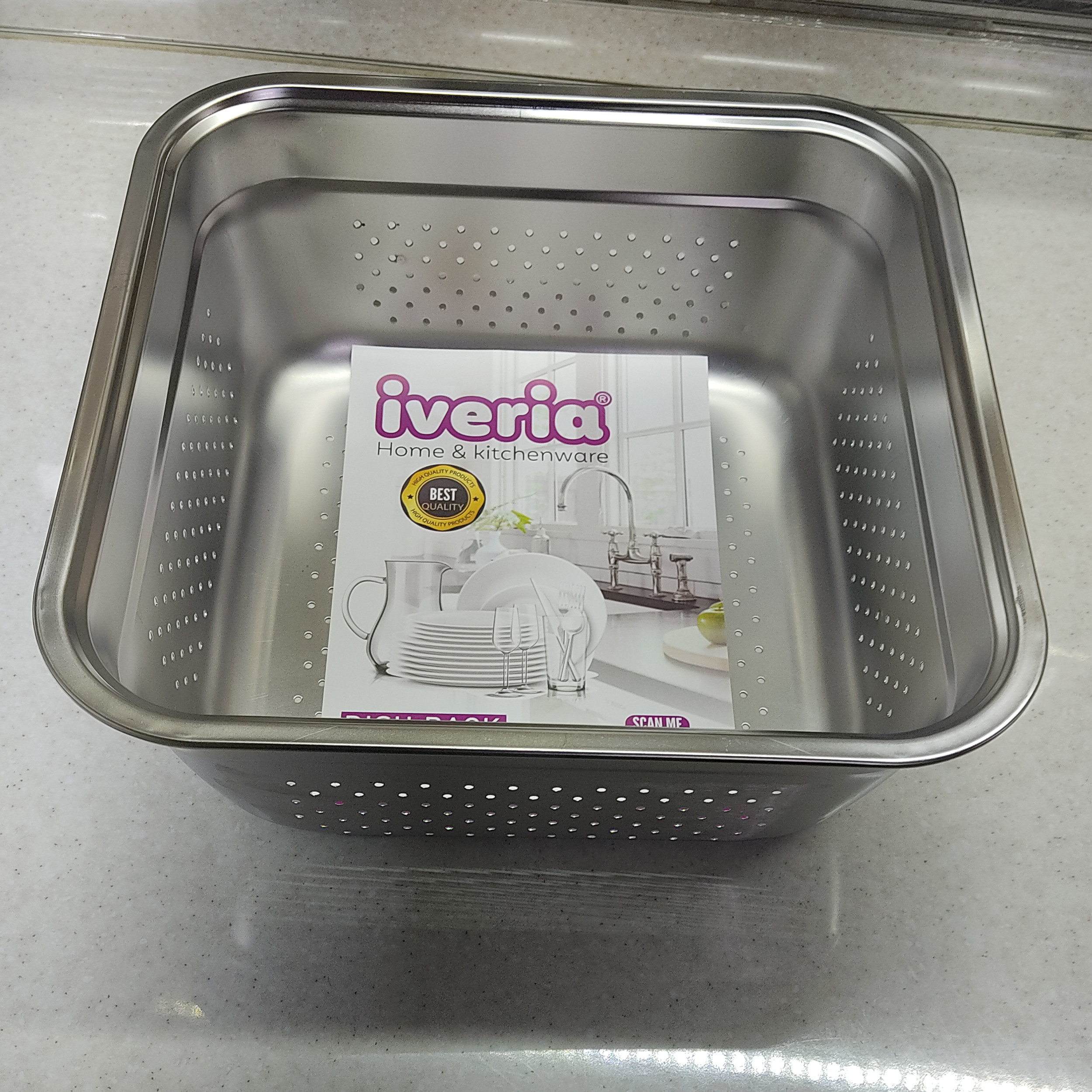آبکش و آبگیر ایوریا مدل SQUARE 26 آبکش و آبگیر ایوریا مدل SQUARE 26