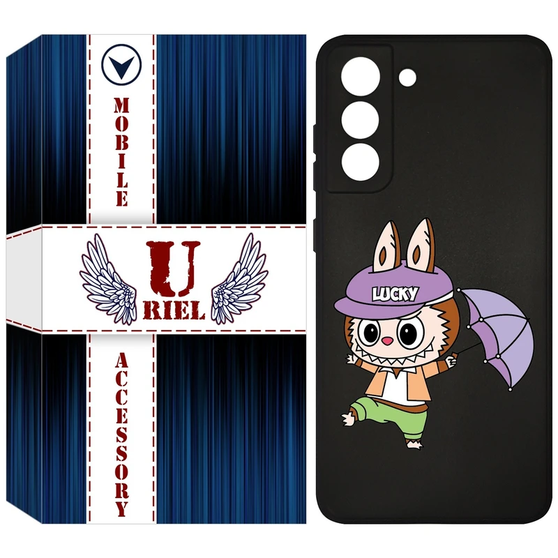 کاور یوریل قاب مدل KSH کد 125 طرح عروسک لبوبو مناسب برای گوشی موبایل سامسونگ Galaxy S21 FE 5G