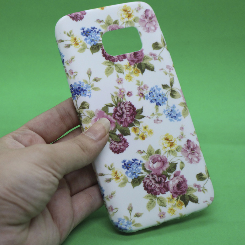 کاور طرح گل2 مدل Nm-001 مناسب برای گوشی موبایل سامسونگ GALAXY S7 
