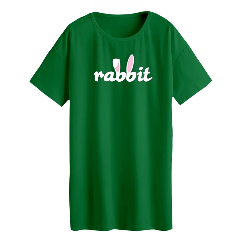 تی شرت لانگ زنانه مدل خرگوش‌ کد ۱۳