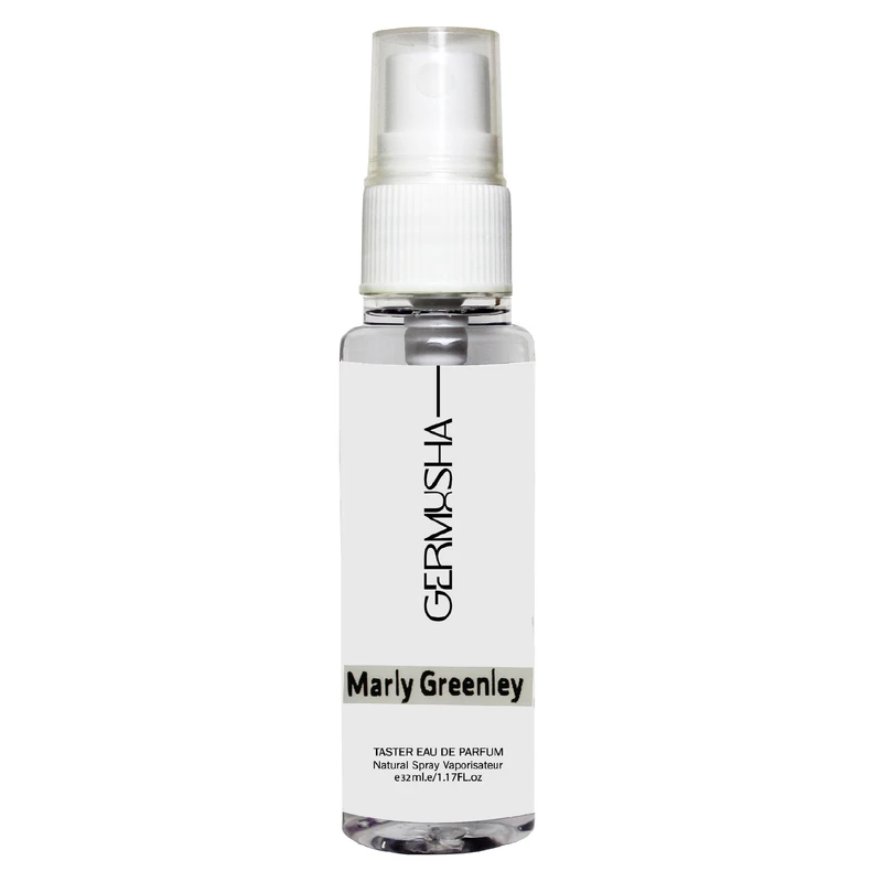 عطر جیبی گرموشا مدل مارلی گرینلی با رایحه خنک حجم 32 میلی‌لیتر