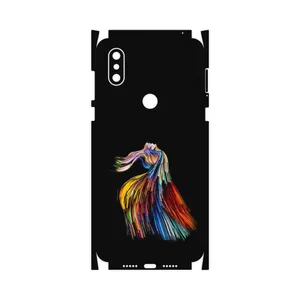 MAHOOT Rainbow Hair Digital Art-FullSkin Cover Sticker for Xiaomi Mi Mix 3