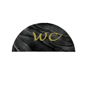 پادری مدل نیم دایره طرح سرویس بهداشتی کد 8753 سایز 90×45 سانتی متر