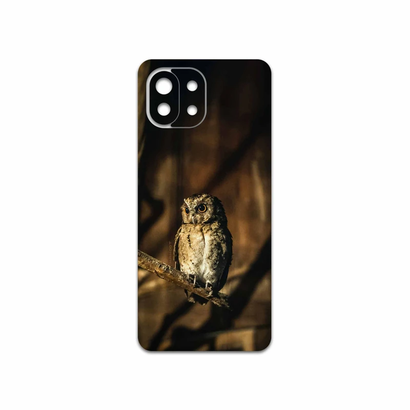 برچسب پوششی ماهوت مدل Owl مناسب برای گوشی موبایل شیائومی MI 11 LITE