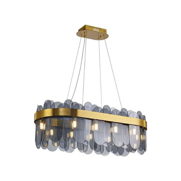 لوستر آویز مدل خطی نورا