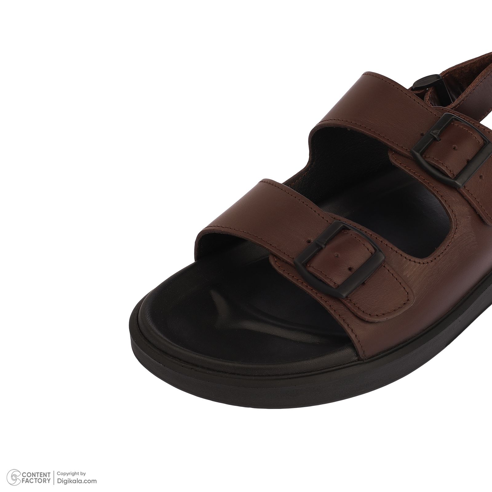 صندل مردانه چرم مشهد مدل J6294-088 -  - 5
