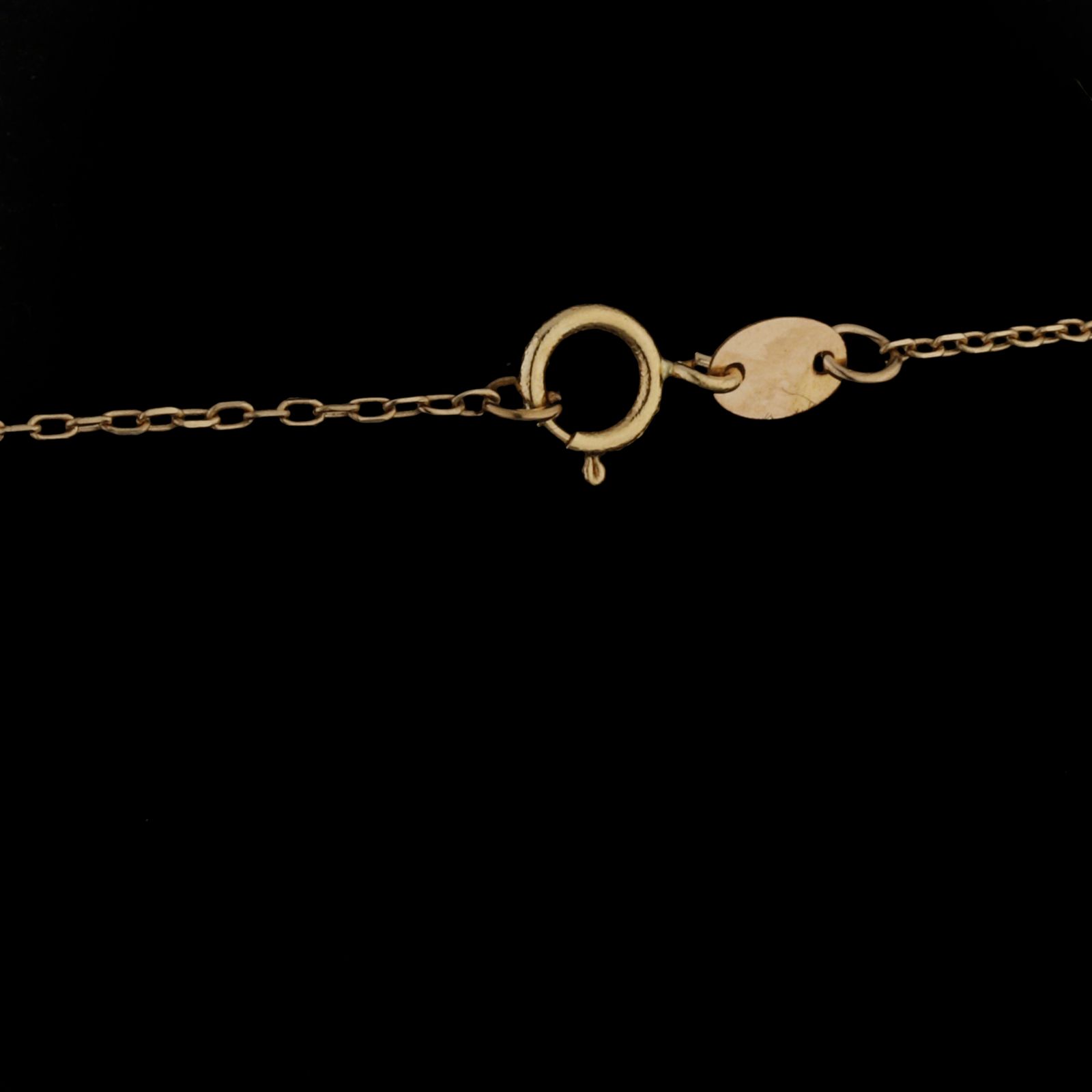 گردنبند طلا 18 عیار زنانه مایا ماهک مدل MM1828 طرح گربه و قلب -  - 4