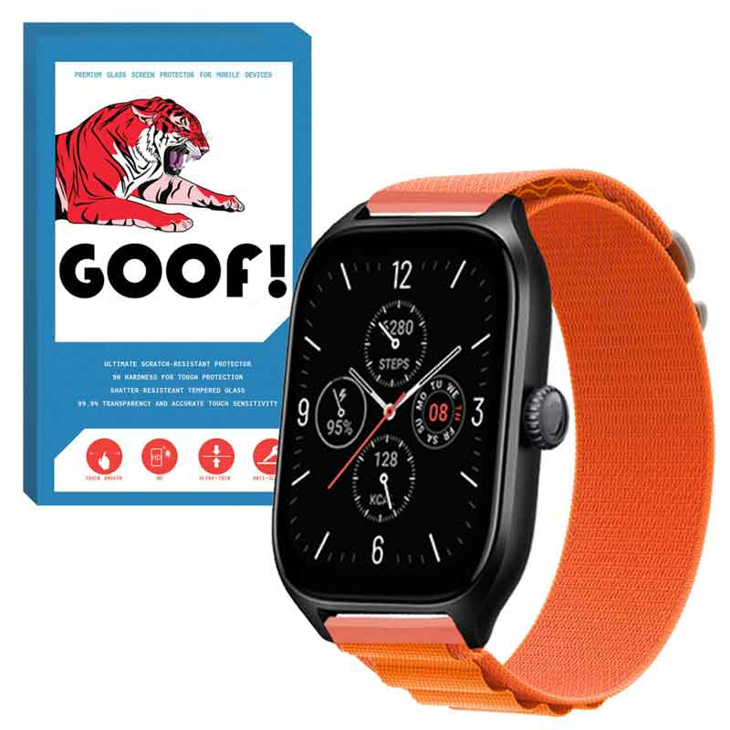 بند گووف مدل LOOP ALPINE مناسب برای ساعت هوشمند آمیزفیت GTS / GTS2 / GTS 2E / GTS2 mini