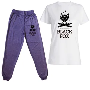 ست تی شرت و شلوار زنانه مدل 351