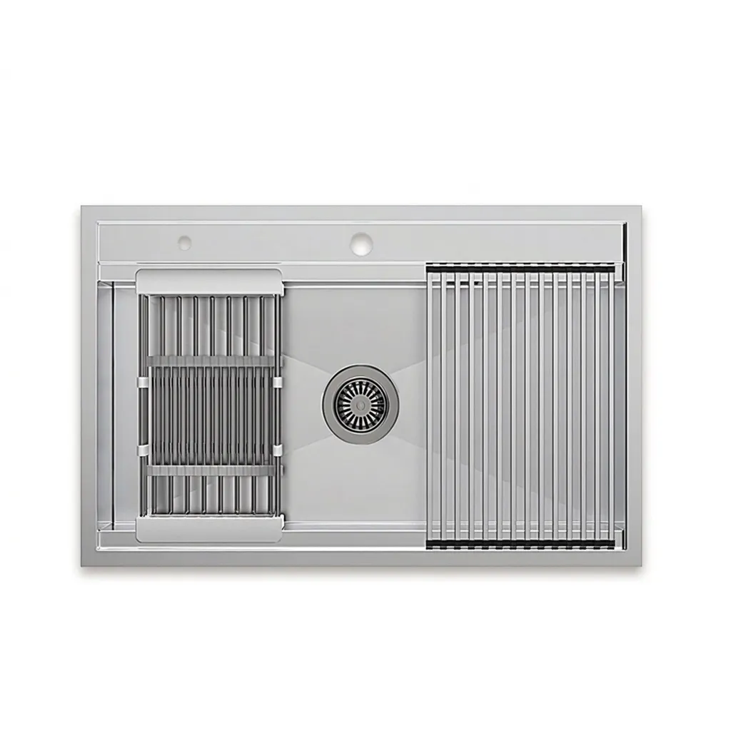 سینک ظرفشویی زرتوس مدل ZS8010 توکار