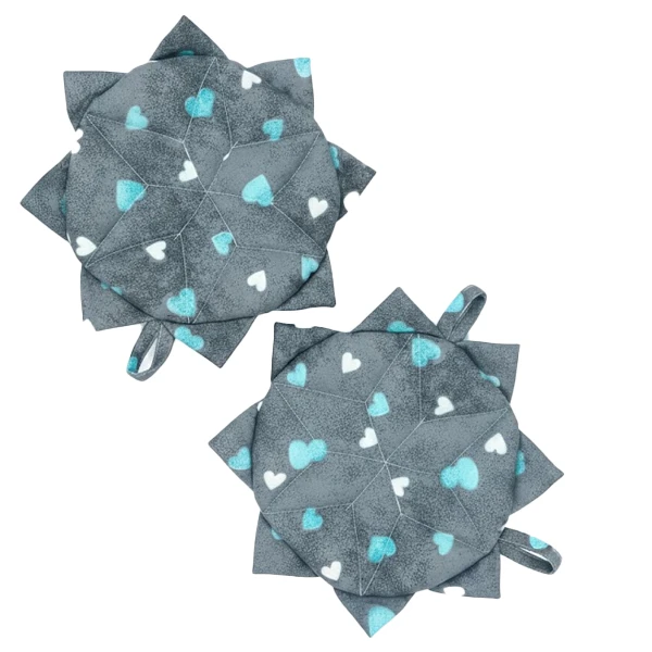 دستگیره آشپزخانه مدل ستاره ای طرح قلب بسته 2 عددی