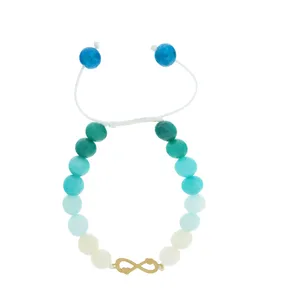 دستبند طلا 18 عیار زنانه الن نار مدل MGA-D0217 ELN0217