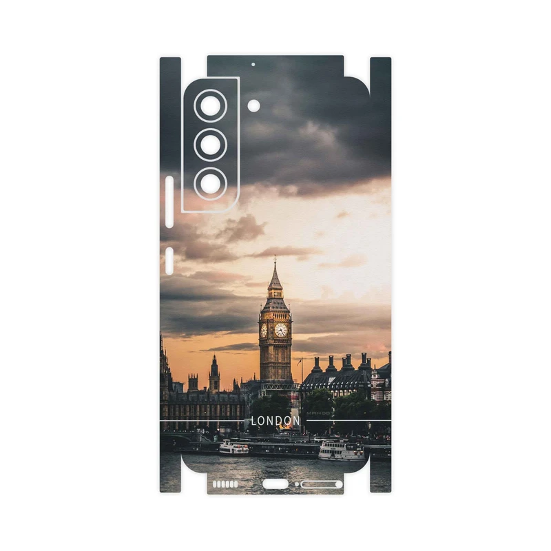 برچسب پوششی ماهوت مدل London-City-FullSkin مناسب برای گوشی موبایل سامسونگ Galaxy S22 5G