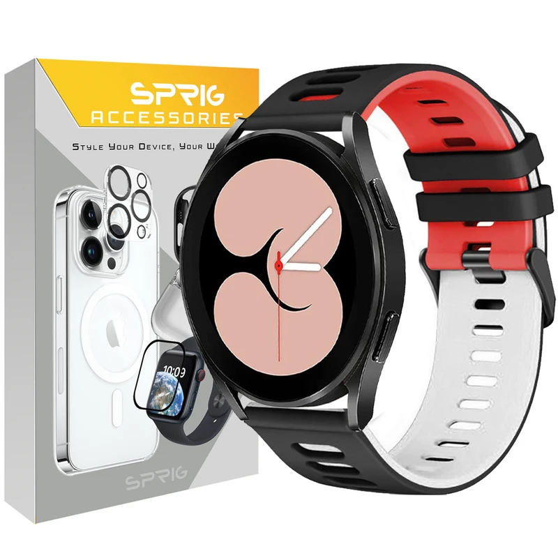 بند اسپریگ مدل Hike Mix مناسب برای ساعت هوشمند سامسونگ Galaxy Watch 6 40mm / watch 6 44mm / Watch 6 Classic 43mm / Watch 6 Classic 47mm