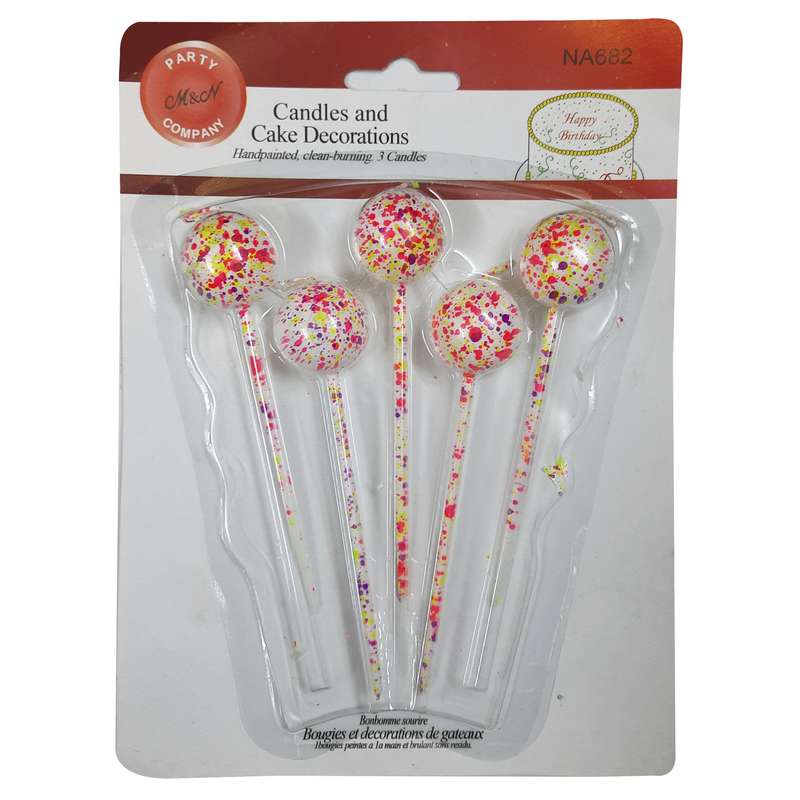 شمع مدل s4 بسته 5 عددی