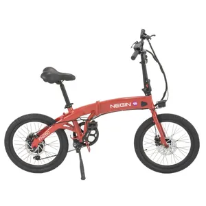 دوچرخه تاشو نگین مدل fn250 سایز طوقه 20 اینچ