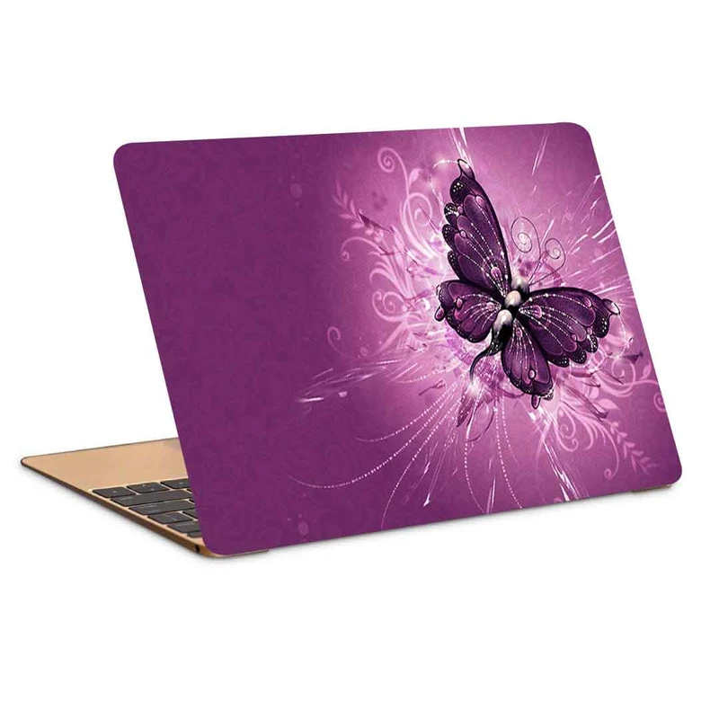 استیکر لپ تاپ طرح Butterflies-18کد P-682مناسب برای لپ تاپ 15.6 اینچ