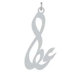 آویز گردنبند کرابو طرح عطا مدل Kb2-751