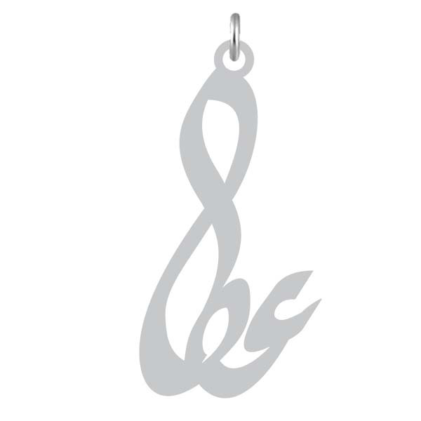 آویز گردنبند نقره کرابو طرح عطا مدل Kn2-751