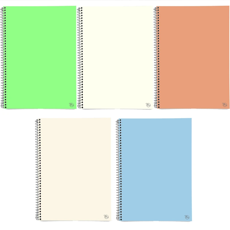 دفتر مشق 50 برگ مدوپد طرح ساده کد BD10172 مجموعه 5 عددی