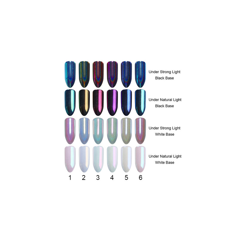 پودر کروم ناخن برن پرتی مدل 01-41266