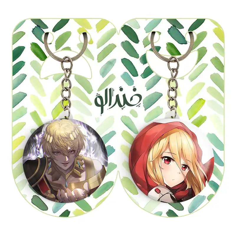 جاکلیدی خندالو مدل فارلورد انیمه اورلرد کد 1835018341 مجموعه 2 عددی