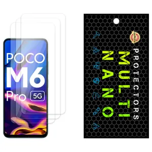 Multi Nano X-S3N Screen Protector For Xiaomi Poco M6 Pro 5G Pack of 3