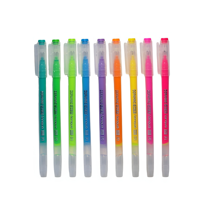 روان نویس 0.6 میلی متری لنگو مدل GB/T 37853 بسته 9 عددی