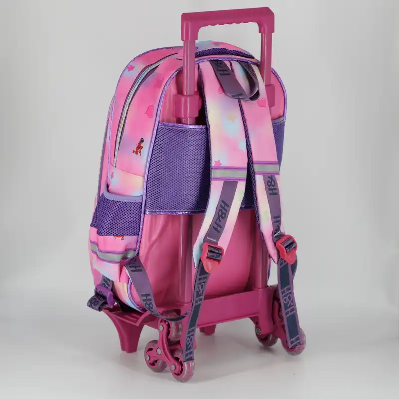 کوله پشتی چرخ دار طرح یونیکورن کد vvvv88