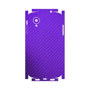 MAHOOT Purple-Fiber-FullSkin Cover Sticker for Google Nexus 5