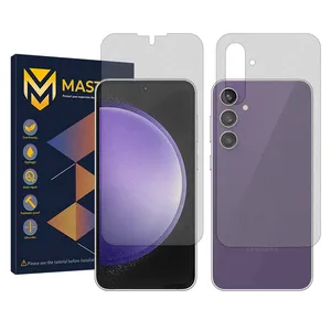 Master Resistant model Matte screen protector suitable for Samsung Galaxy S23 FE mobile phone along with the back protector