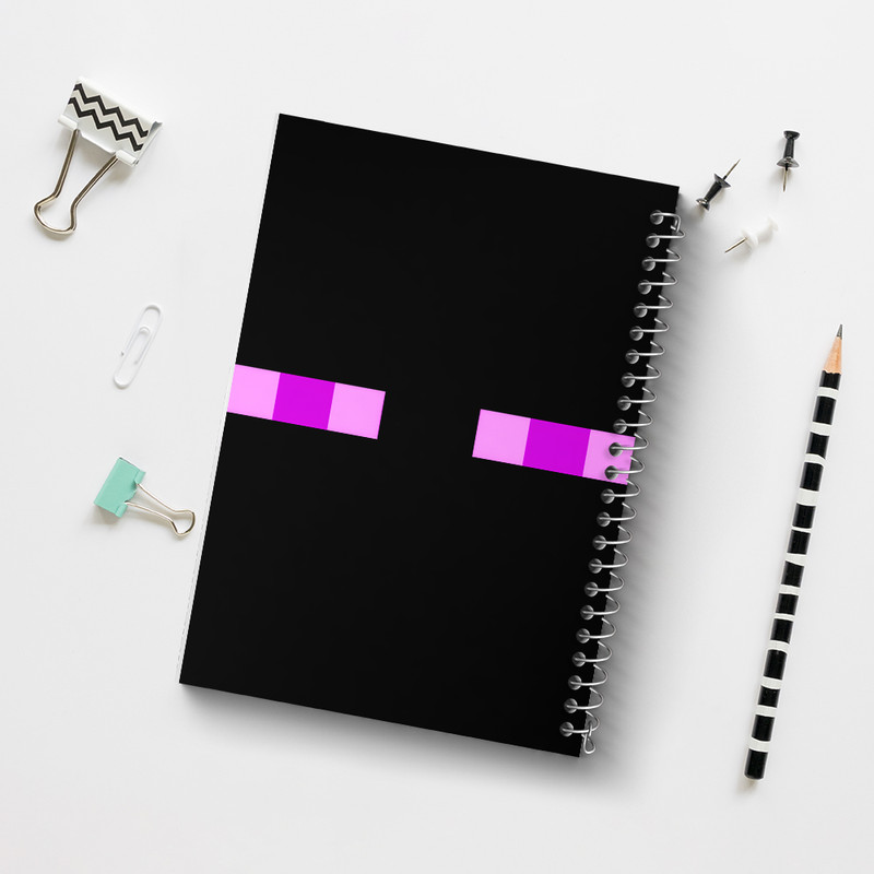 دفتر مشق 50 برگ خندالو طرح ماینکرافت (Minecraft) کد F5903