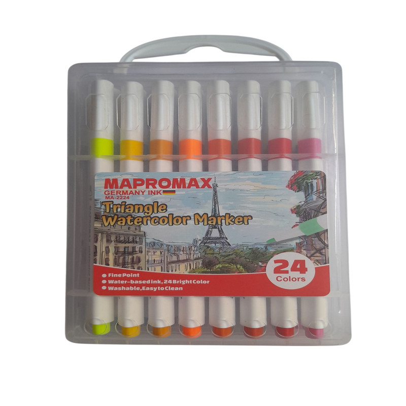 ماژیک رنگ آمیزی مدل M-2224 بسته 24 عددی