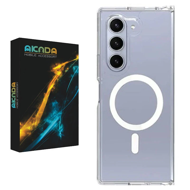 کاور آکادا مدل Magclear مناسب برای گوشی موبایل سامسونگ Galaxy Z Fold 6