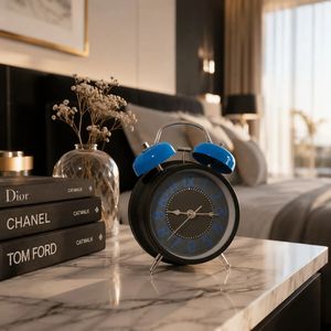 ساعت رومیزی عقربه‌ای مدل زنگدار کد C10