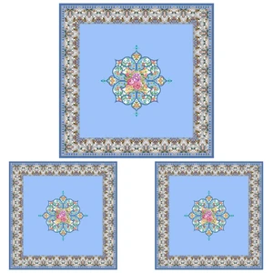 ست رومیزی سه تکه طرح سنتی کد 9988.3