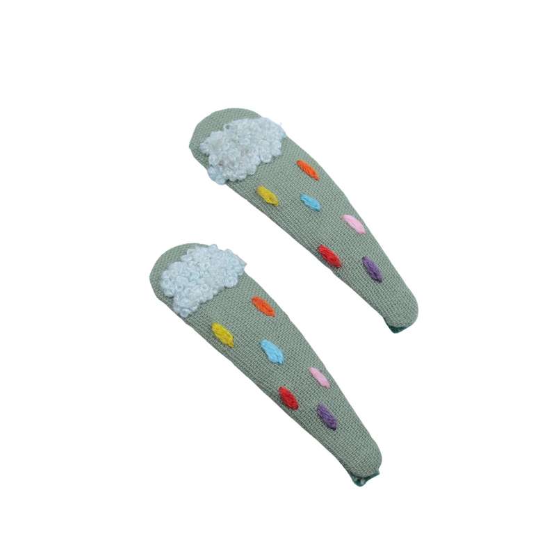 گیره مو زنانه مدل Smarties مجموعه 2 عددی