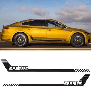 برچسب بدنه خودرو مهدیار طرح پارکابی SPORTS کد SP103 مجموعه دو عددی