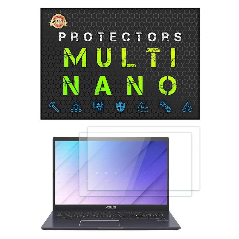 محافظ صفحه نمایش شفاف مولتی نانو مدل X-S2N مناسب برای لپ تاپ ایسوس VivoBook 15 E510MA 15.6 Inch 2020 بسته دو عددی