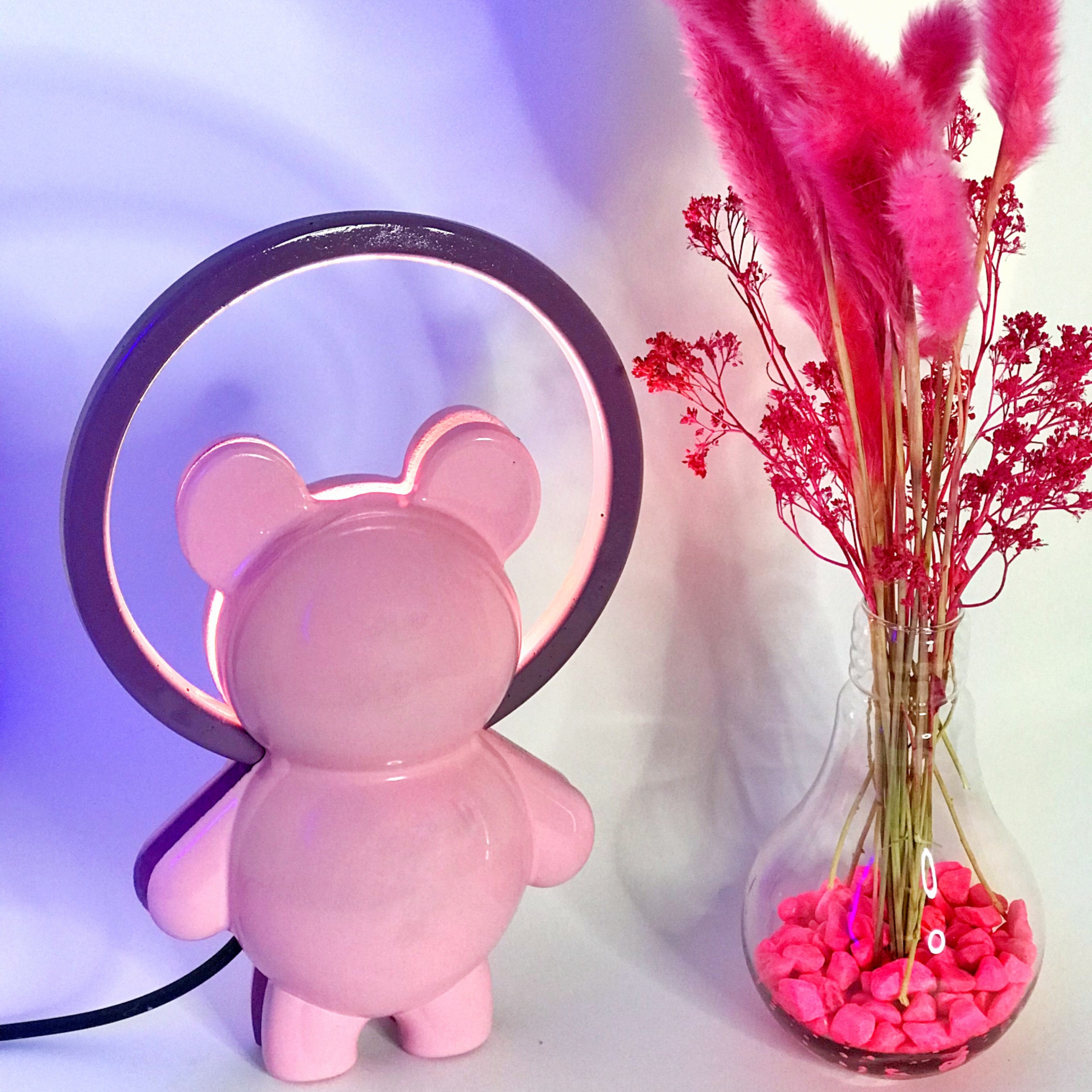 چراغ خواب اتاق کودک مدل رو میزی طرح خرس