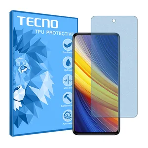 Tecno brand shockproof Matte anti-blue screen protector glass for Xiaomi Poco X3 Pro