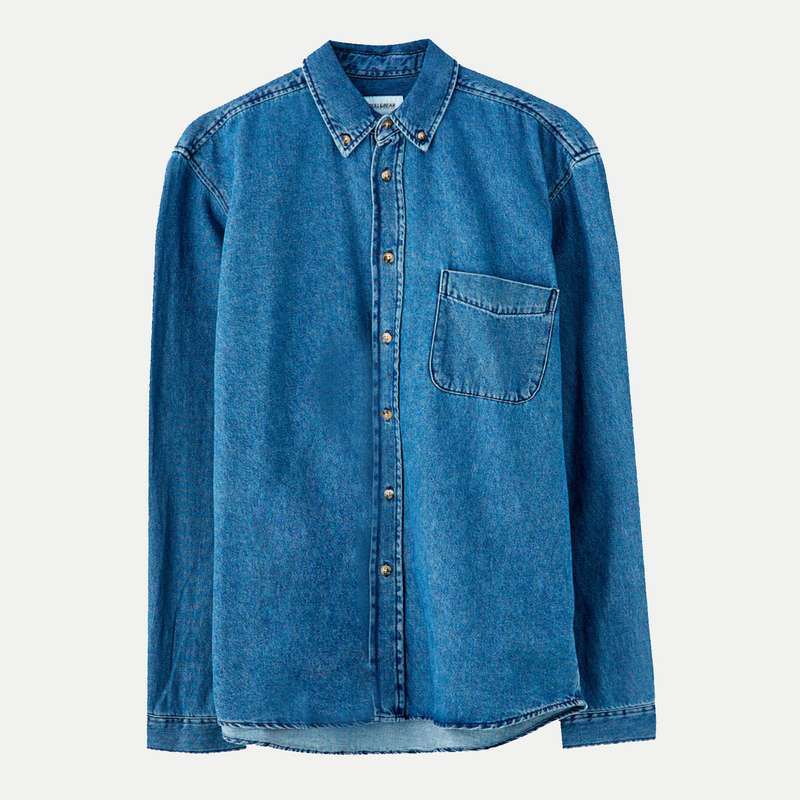 پیراهن آستین بلند مردانه پول اند بیر مدل REGULAR-5714502407