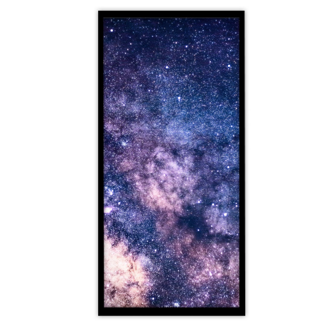 تابلو بکلیت طرح آسمان شب پر ستاره مدل B-S3367