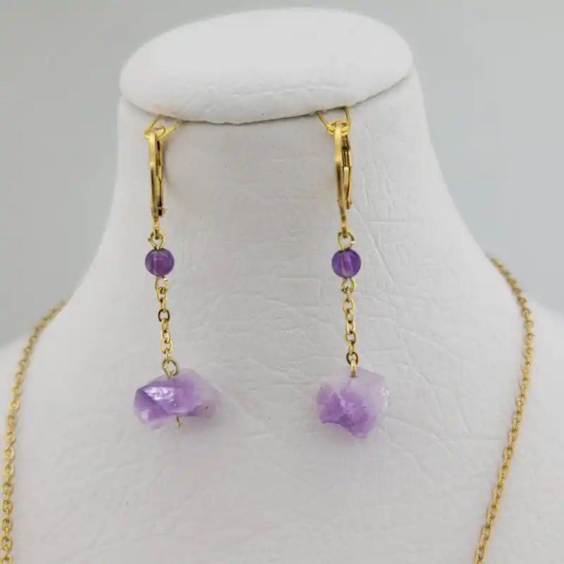 نیم ست زنانه مدل سنک آمیتیست کد 212