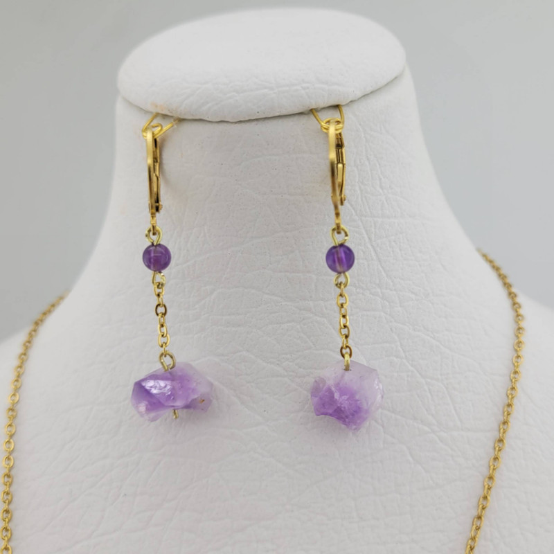 نیم ست زنانه مدل سنک آمیتیست کد 212 نیم ست زنانه مدل سنک آمیتیست کد 212