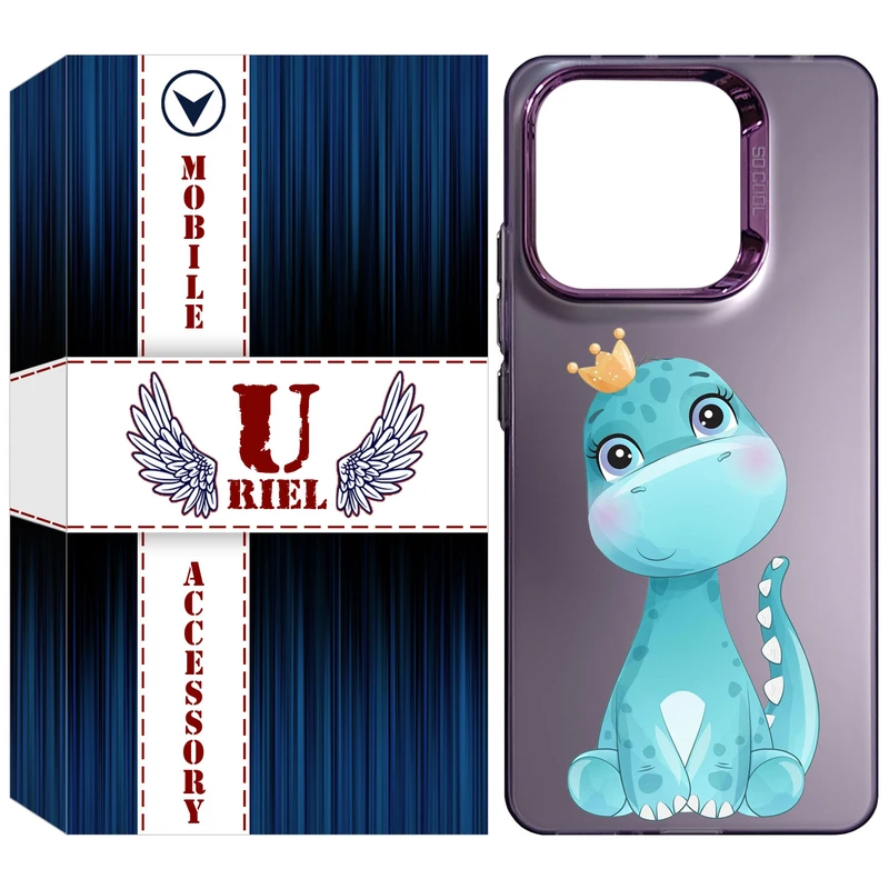 کاور یوریل مدل SCL کد 60 طرح دایناسور مناسب برای گوشی موبایل شیائومی Redmi Note 13 4G