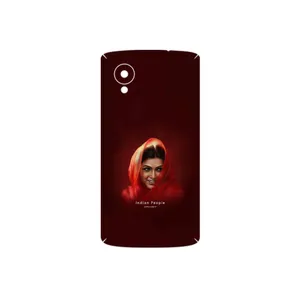 MAHOOT Portrait of an Indian Woman Cover Sticker for Google Nexus 5