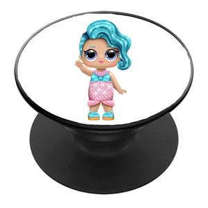 پایه نگهدارنده گوشی موبایل پاپ سوکت مدل عروسک ال او ال کد LOL 02